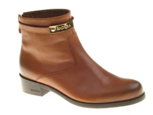 Botki Badura 7068-69 brąz