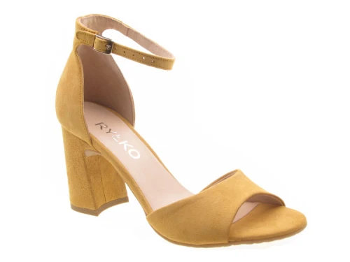 Sandały Ryłko 9HBG0 żółty_3851