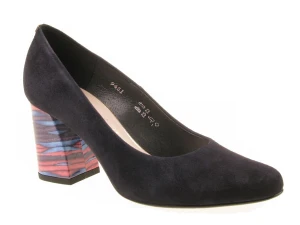 Czółenka Sala 9451 488 granat