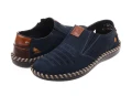 Półbuty Rieker B2457-14 blue_5408
