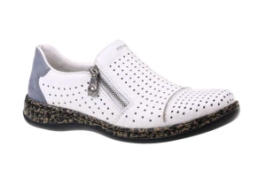 Półbuty Rieker 46353-80 white