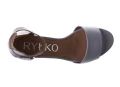 Sandały na obcasie Ryłko 5DFT6_R4_9RS błękitny_5933
