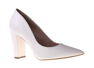 Czółenka Ryłko 9S202_T1_2RP kremowy