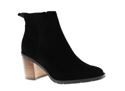 Botki welurowe Ryłko 7XY32_T_ __46 czarny_6080