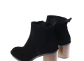 Botki welurowe Ryłko 7XY32_T_ __46 czarny_6083