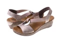Sandały Rieker 624H6-60 beige_6760