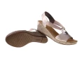 Sandały Rieker 624H6-60 beige_6763
