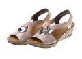 Sandały Rieker 624H6-60 beige_6764