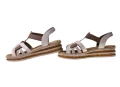 Sandały Rieker 62918-62 beige combination_6779