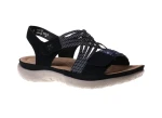 Sandały Rieker 64889-00 black