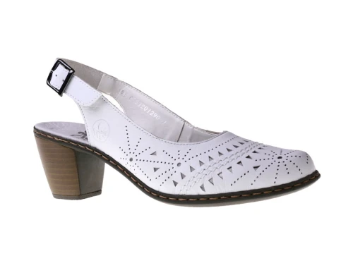 Sandały Rieker 40983-80 white_6825