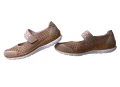 Półbuty Rieker N4257-60 beige_6875