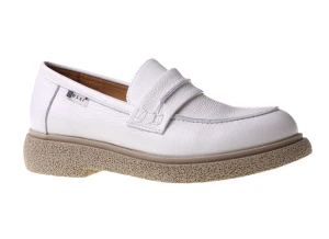 Mokasyny Nessi 23426 biały 411
