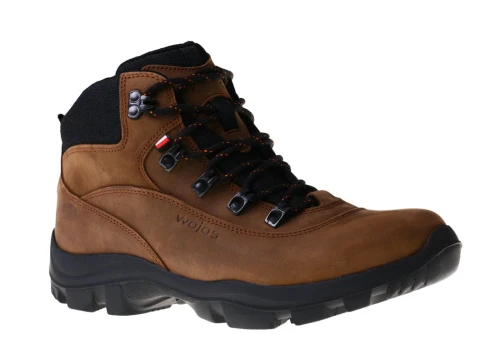Brązowe trzewiki męskie trekkingowe Wojas 9378-92 _7192