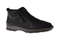 Czarne zapinane na dwa zamki botki męskie Rieker 05398-00_7337