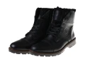 Czarne stylowe trzewiki męskie Rieker 32133-00_7360