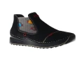 Czarne wsuwane botki damskie Rieker 51592-00_7421
