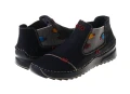 Czarne wsuwane botki damskie Rieker 51592-00_7422