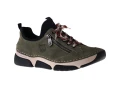 Zielone półbuty damskie w sportowym stylu Rieker 45973-54_7433