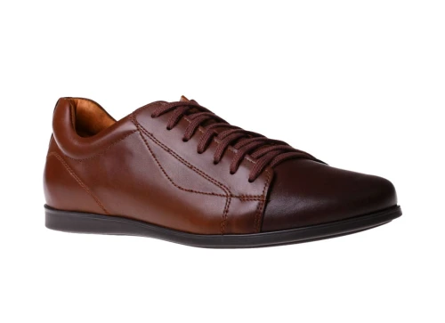 Brązowe półbuty męskie Ryłko IG3972__ _4YD_7499