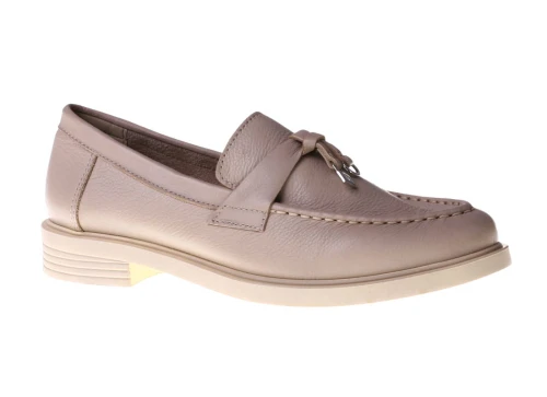 Mokasyny beżowe Nessi 24610_7955