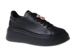 Sneakersy czarne Nessi 24580 OZ