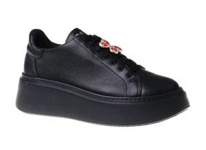Sneakersy czarne Nessi 24580 OZ