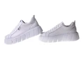 Białe sneakersy na grubej podeszwie Nessi 24690_8006