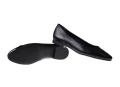 Baleriny z lakierowany noskiem Ryłko L1NF9 czarny_8086