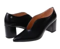 Skórzane półbuty damskie na słupku Maciejka K7469-01/00-1 czarny_8282