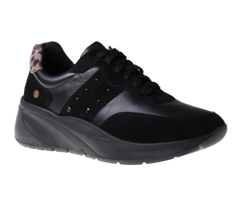 Czarne sneakersy damskie Maciejka P7239-01/00-7_8317