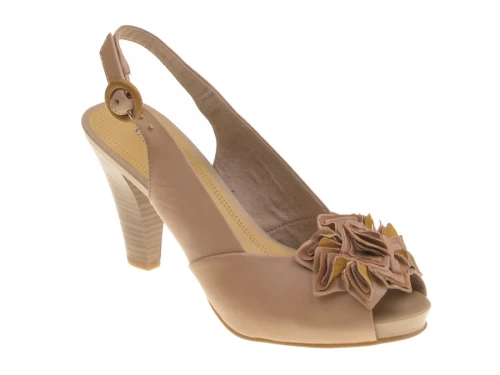 Sandały Marco Tozzi 2-29614-22 cream ant. comb_433